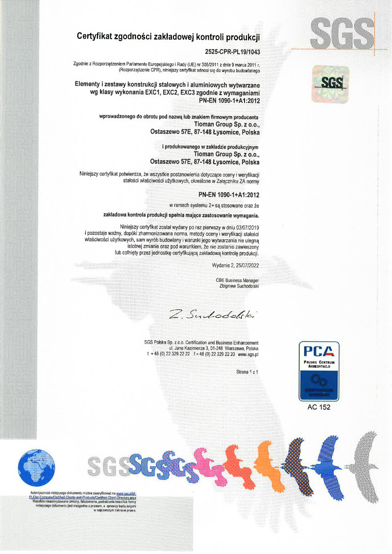 Zertifikat 1358 CPR 0129 Tioman PVMS EN