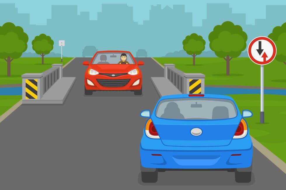 Pierwszeństwo dla nadjeżdżających z przeciwka – kiedy ustąpić, a kiedy jechać?